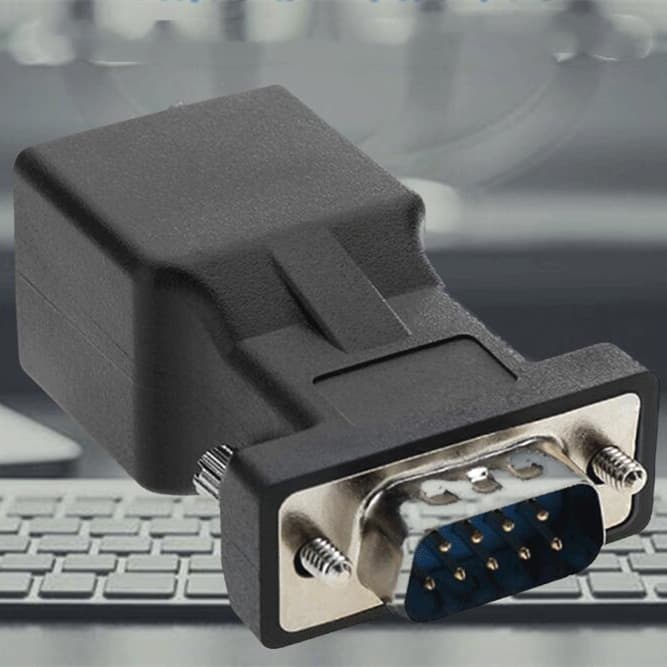 Adaptador VGA a RJ45 macho
