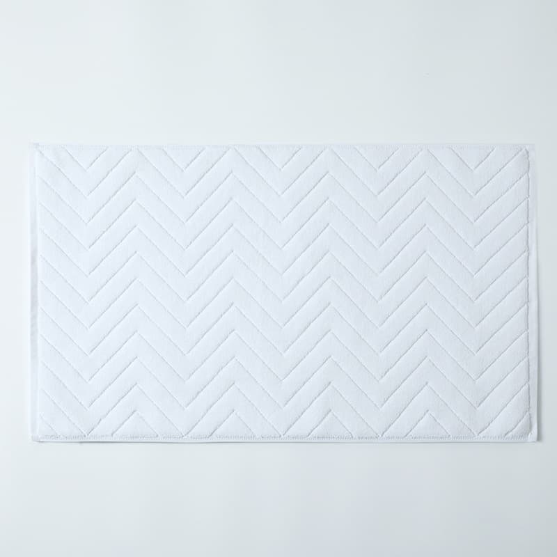 Toalla de piso hotel algodón 75x45cm jacquard