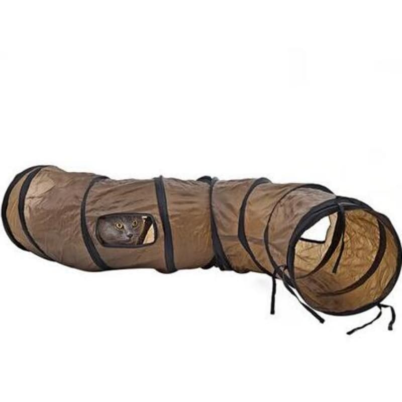 Túnel plegable para gatos y gatitos