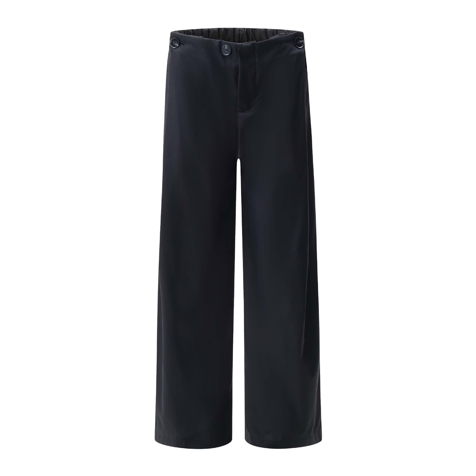 Pantalón recto ancho estilo retro para hombre