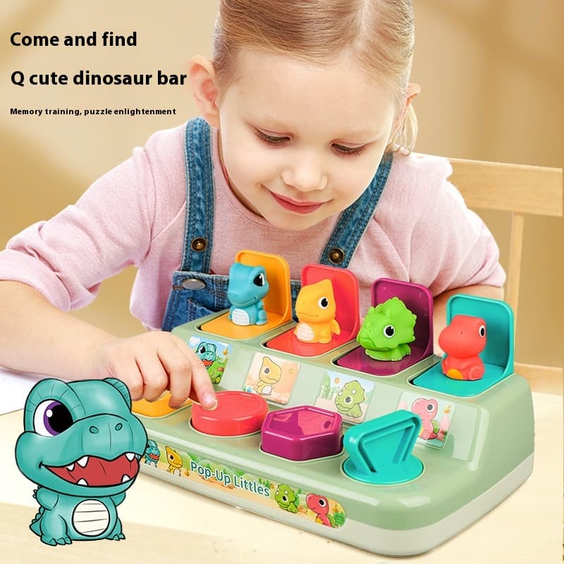 Juguete educativo puzzle interactivo con almacenamiento