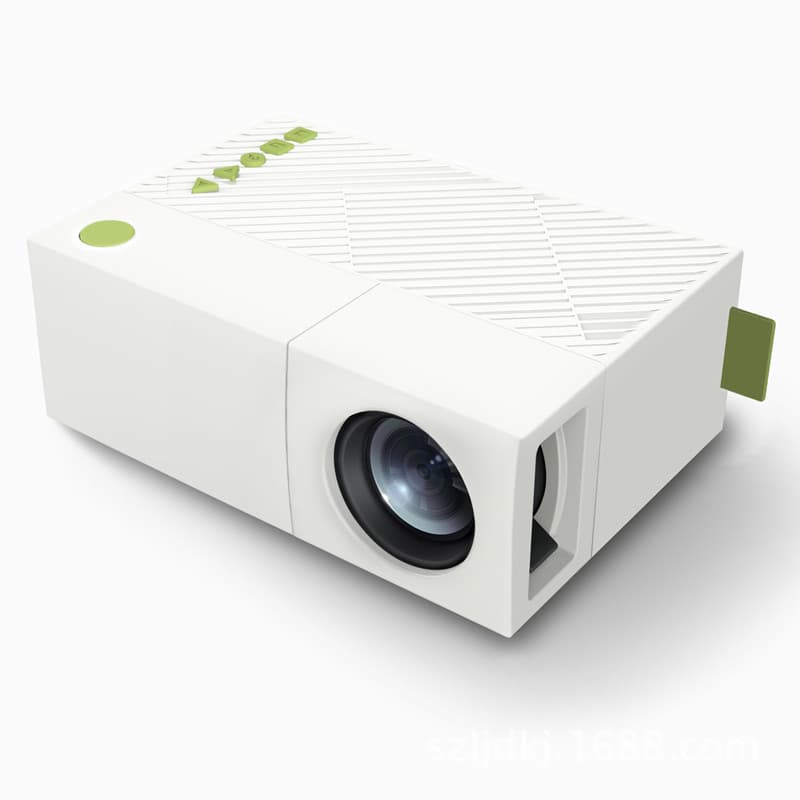 Mini proyector LED portátil con resolución HD