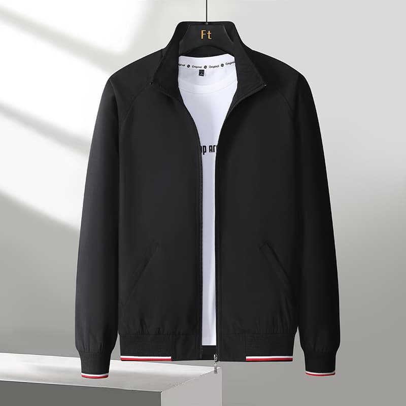 Chamarra casual para hombre estilo deportivo