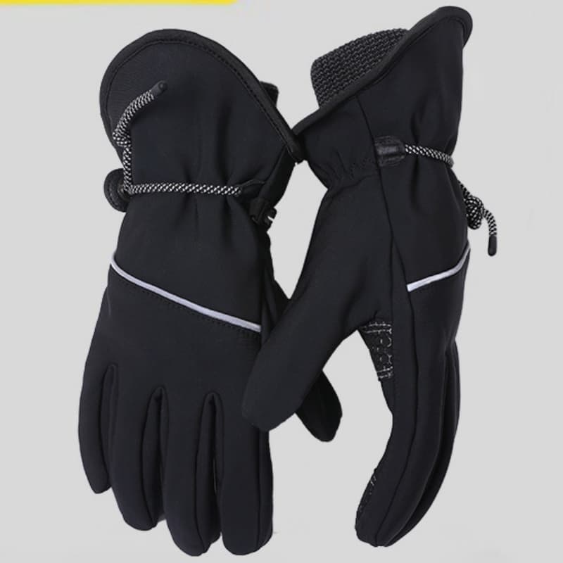 Guantes de esquí invierno forro polar engrosado