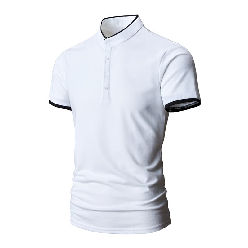 Camiseta casual de hombre manga corta multicolor