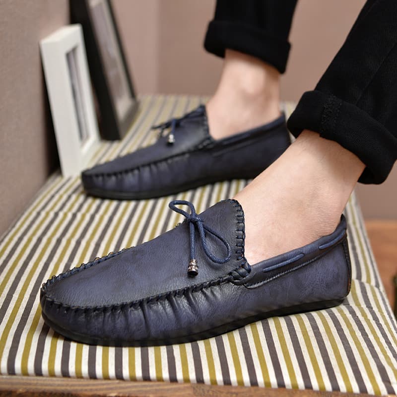 Zapatos mocasín hombre de conducción cómodos