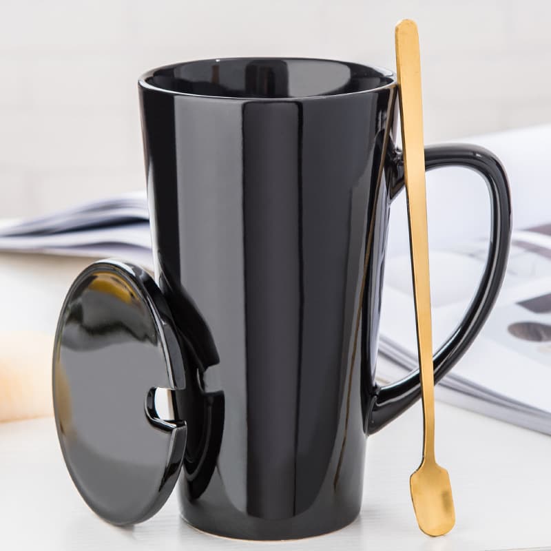 Taza de agua de cerámica estilo nórdico