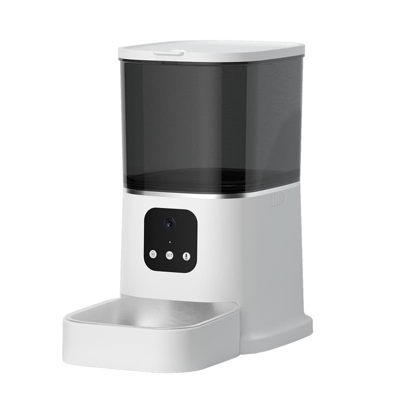 Comedero inteligente 6L con control WiFi y grabación de voz