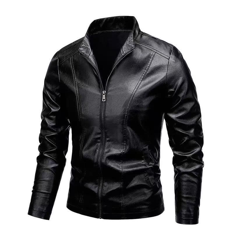 Chaqueta de cuero ajustado para caballeros