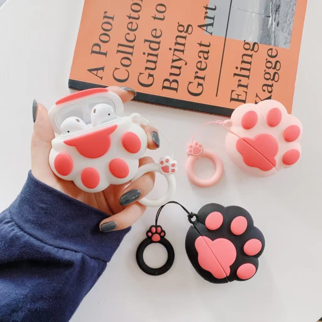 Funda de silicona con diseño de patita