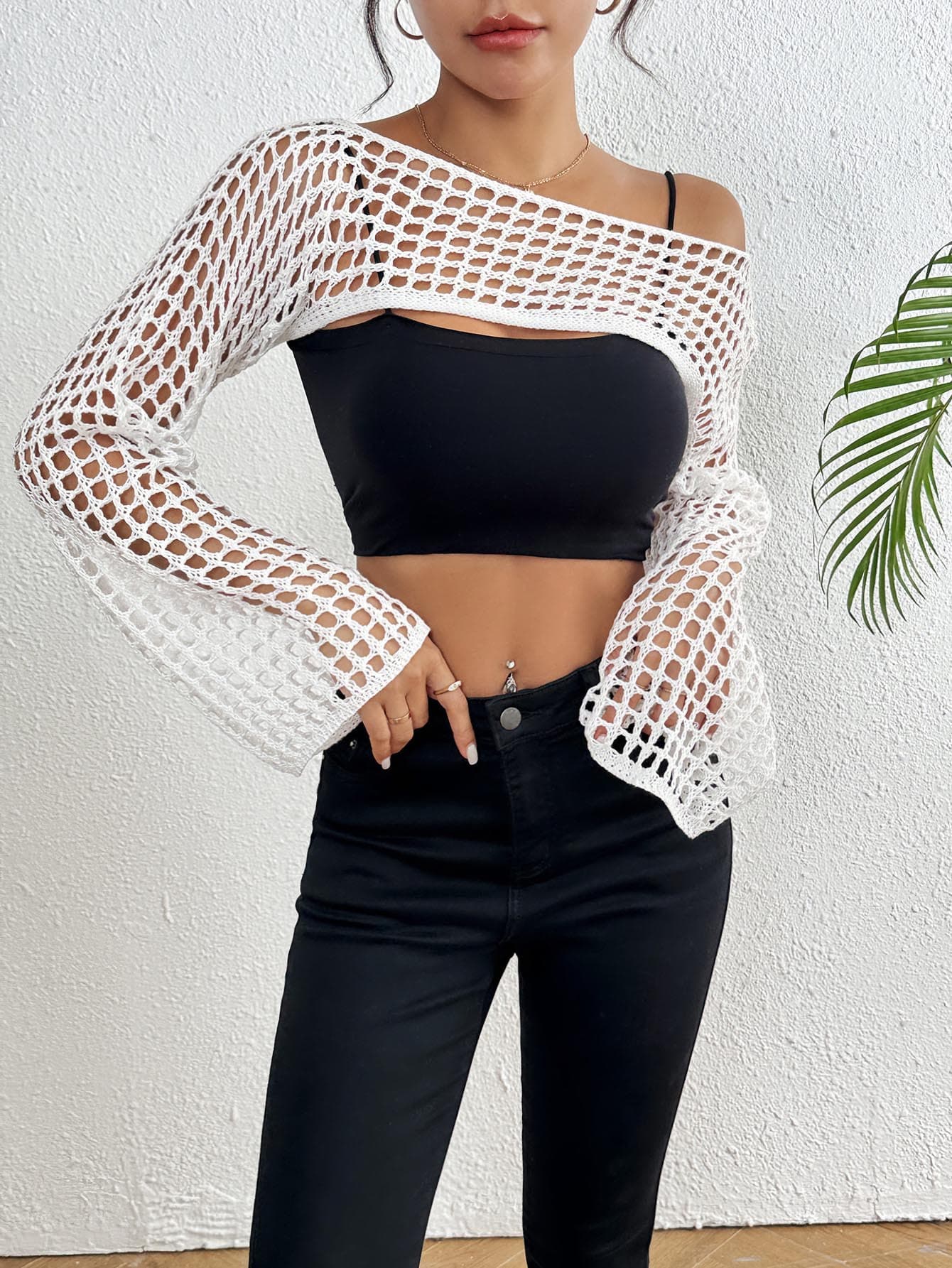 Cubre playa corto para mujer