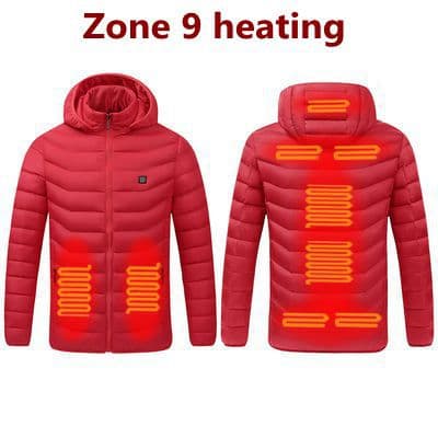 Chaleco calefactor USB para hombre, invierno