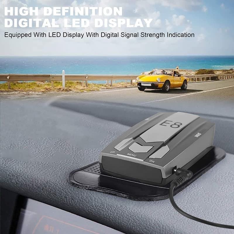 Detector de velocidad para auto, medidor de flujo radar