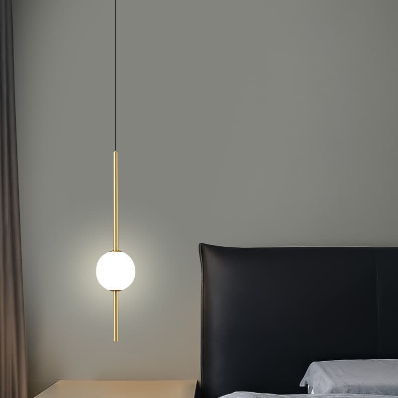Lámpara de dormitorio moderna nórdica
