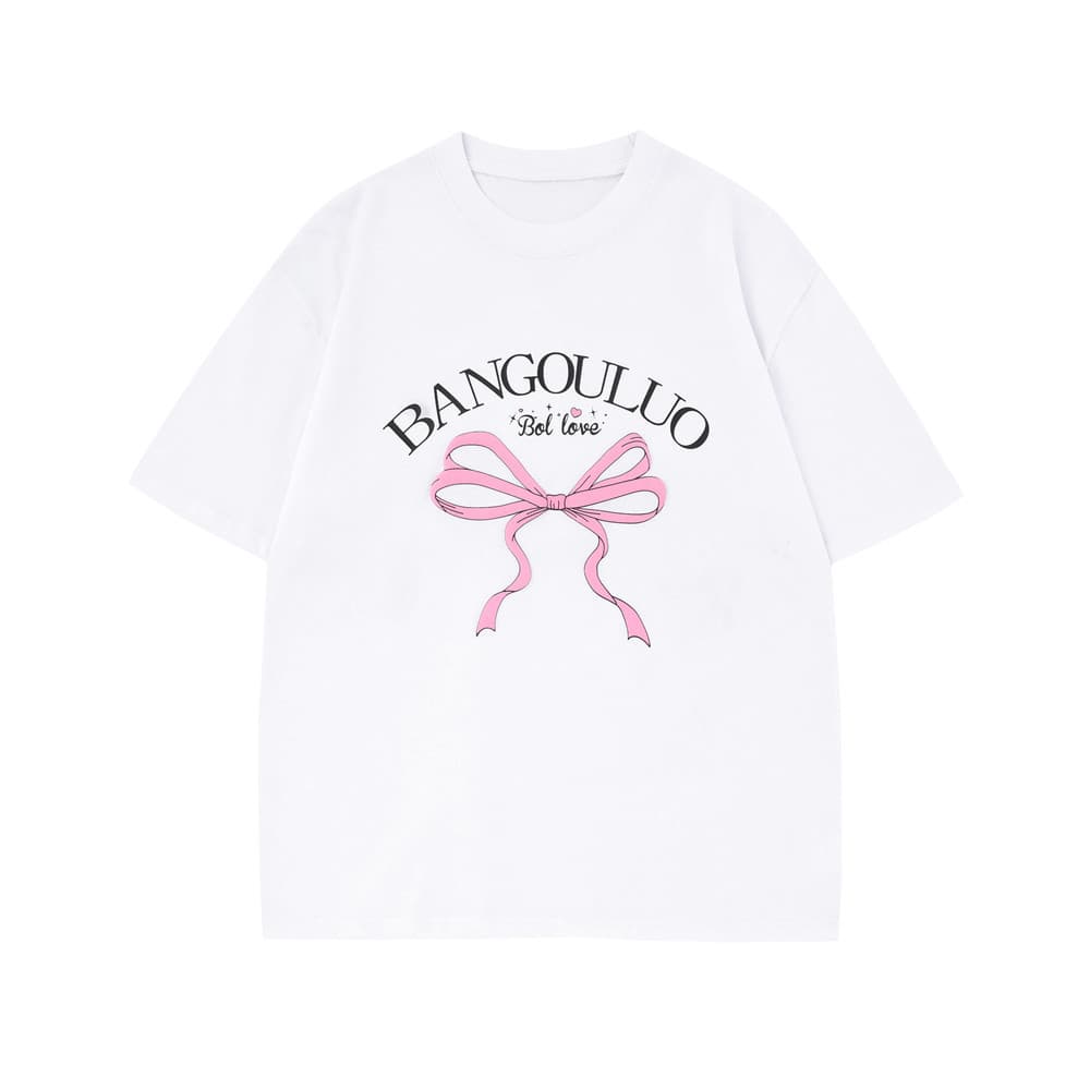 Camiseta de hombre con estampado lazo clásico