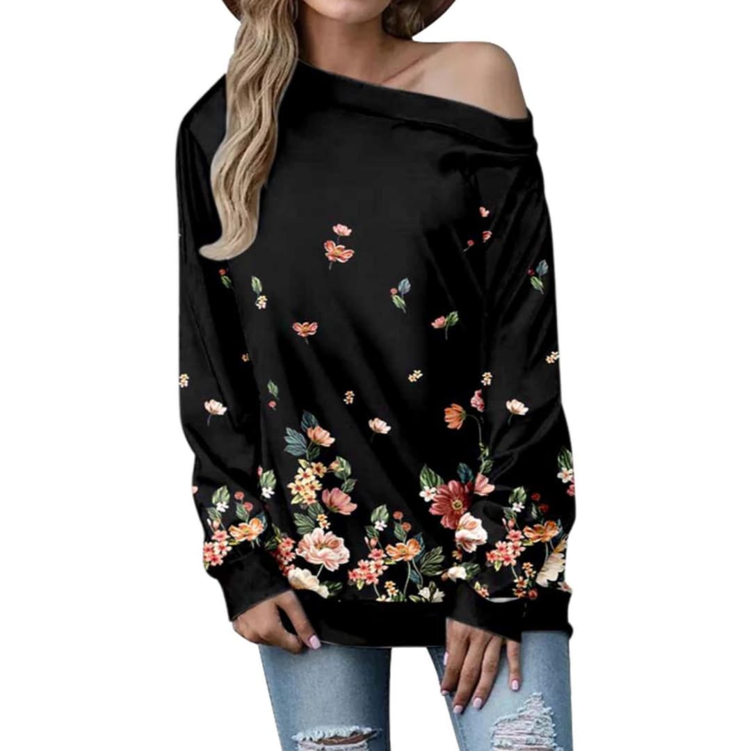 Suéter para mujer con patrón creativo