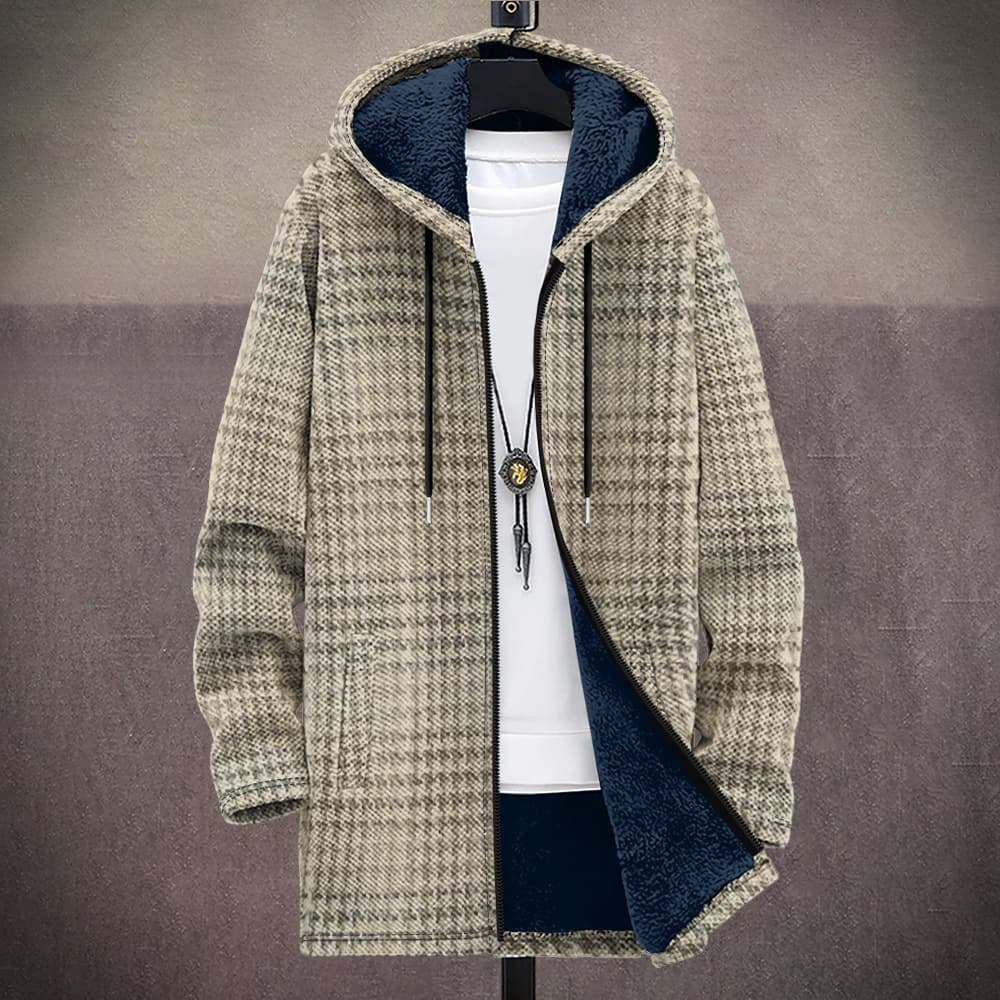 Abrigo suelto de algodón para hombres otoño-invierno