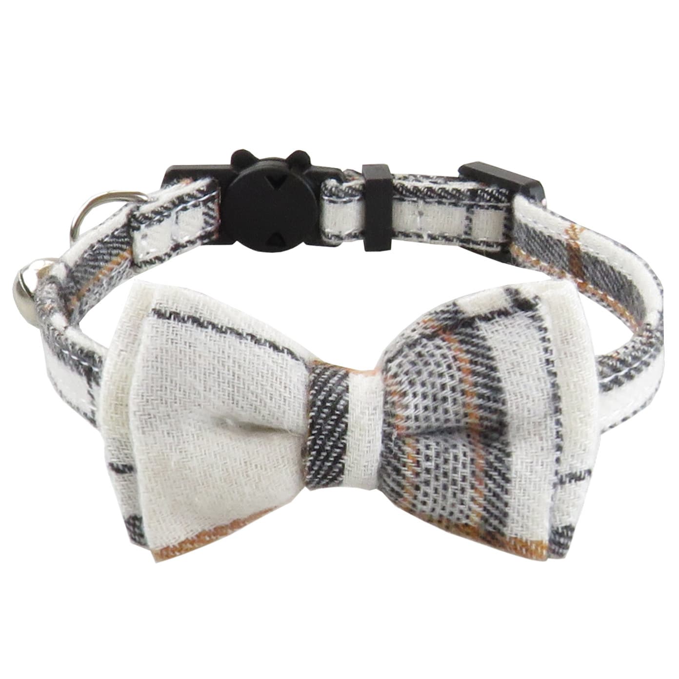 Collar con moño ajustable para gatos