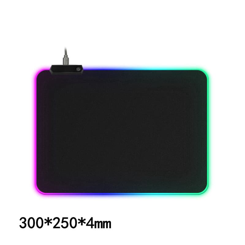 Mousepad gaming resistente al agua con costuras coloridas