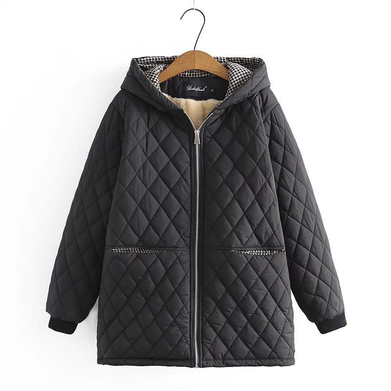Abrigo acolchado mujer talla grande