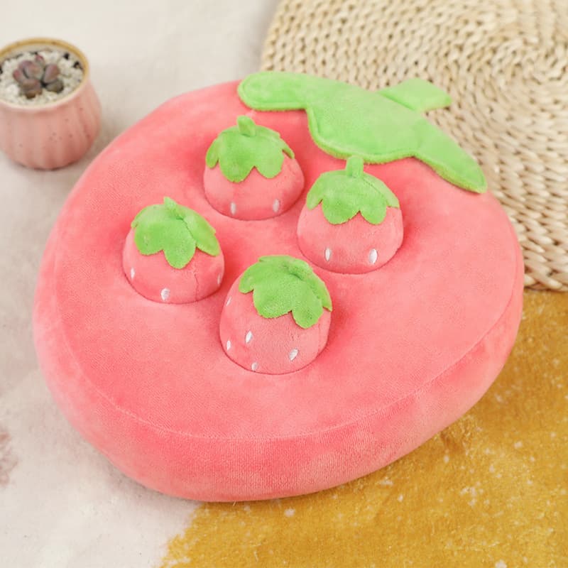 Juguete olfativo de verduras para perros y gatos
