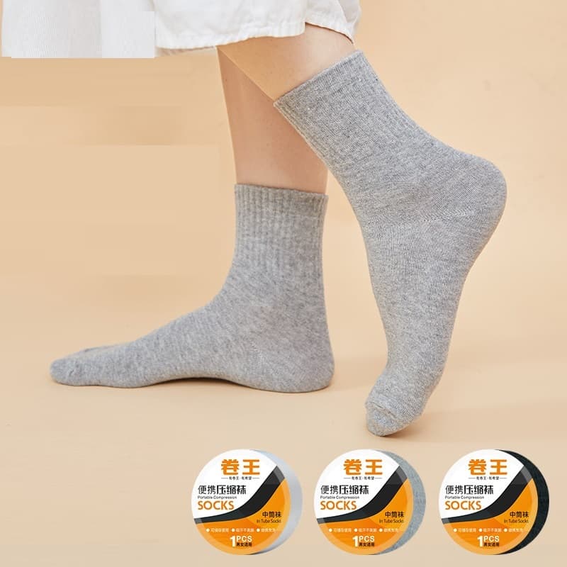 Calcetines de tubo mediano deportivos y de viaje