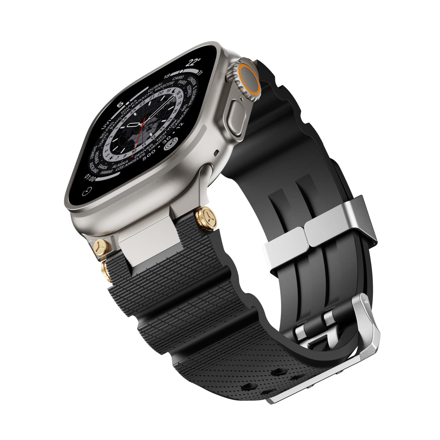Correa deportiva de silicona para reloj