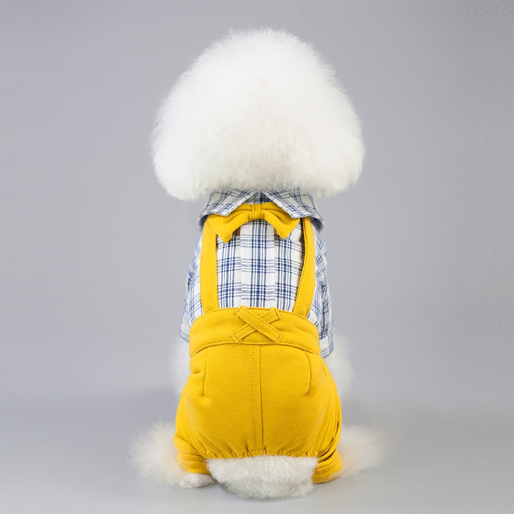 Ropa de algodón para perro, primavera y verano