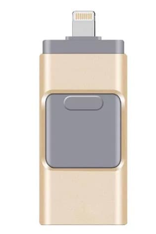 Unidad flash USB OTG tres en uno para Apple, Android y PC