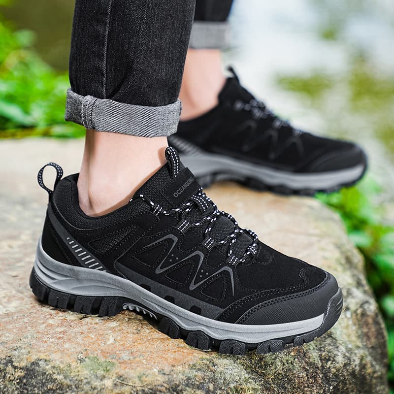 Zapatillas deportivas antideslizantes para hombre, tallas grandes