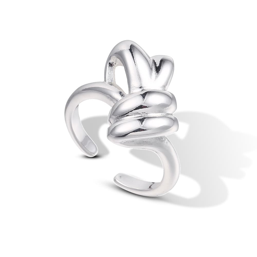 Anillo ajustable chapado en oro