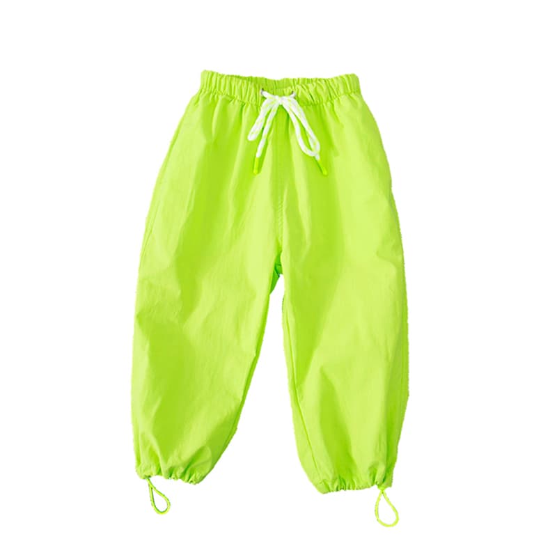 Pantalones deportivos holgados de pierna ancha para niños