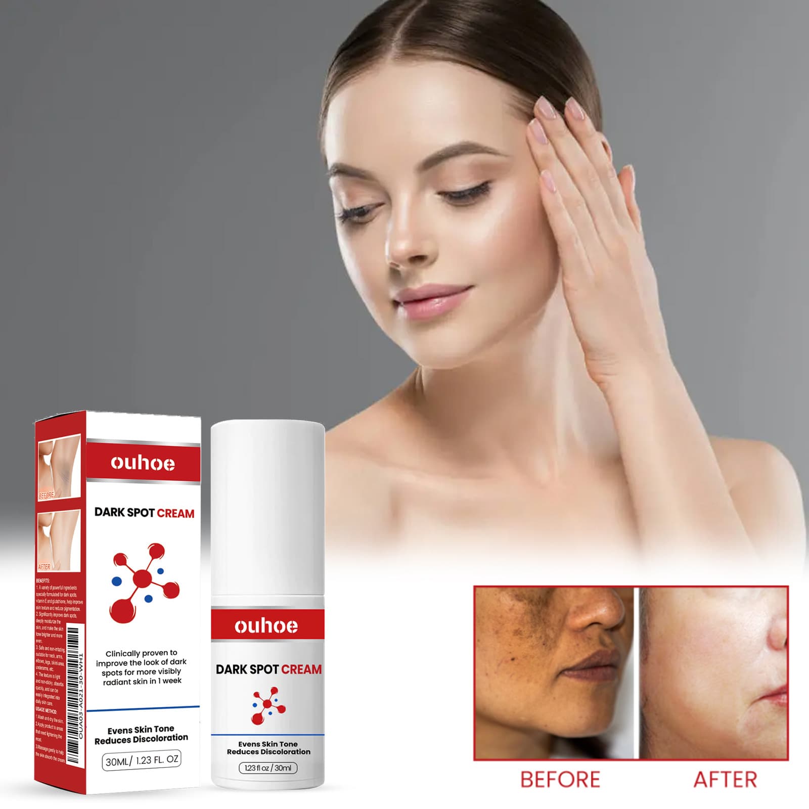 Crema reparadora anti-manchas y arrugas