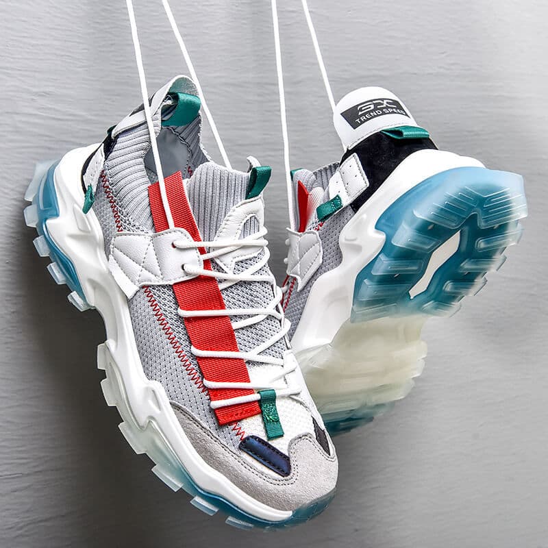 Zapatillas casuales de pareja estilo papá trendy