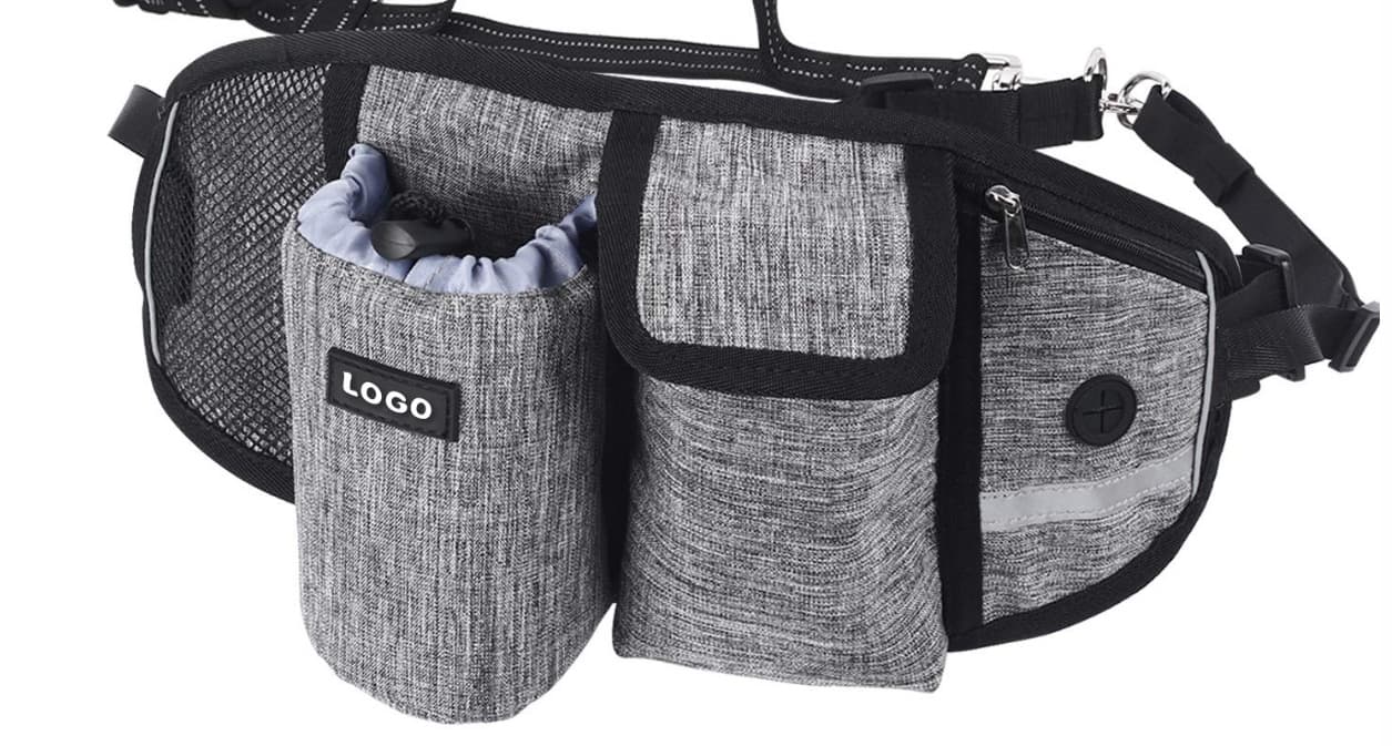 Bolsa de cintura para entrenamiento de perros