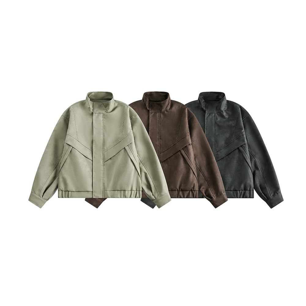 Chaqueta de motociclista retro para hombre