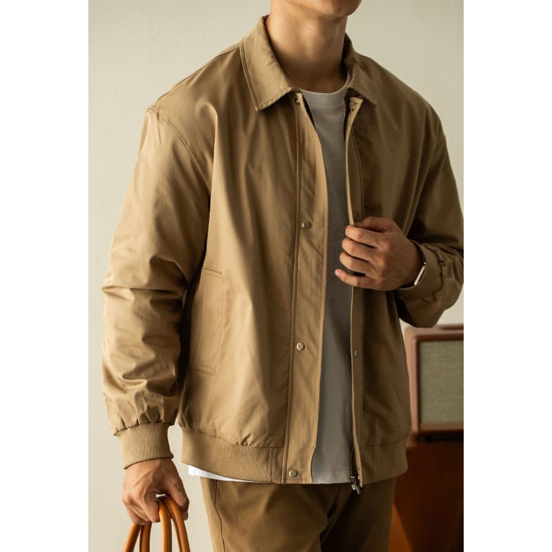 Abrigo hombre impermeable sin planchado otoño-invierno