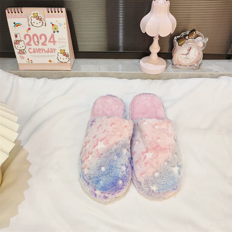 Pantuflas de gamuza para interiores y exteriores