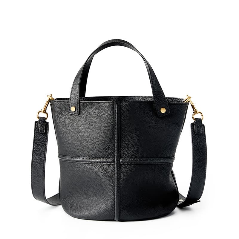 Bolsa bandolera elegante cuero genuino
