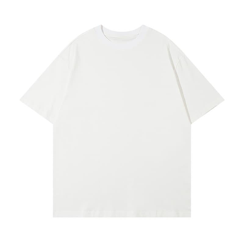Camiseta para hombre de algodón puro en colores sólidos