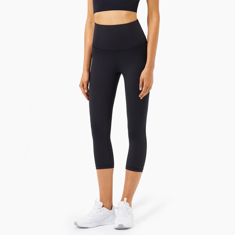 Pantalones de yoga cintura alta con realce de caderas