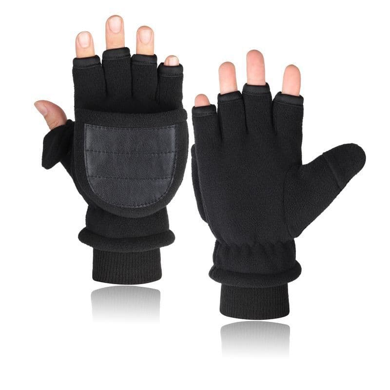 Guantes terciopelo, pantalla táctil dedo medio