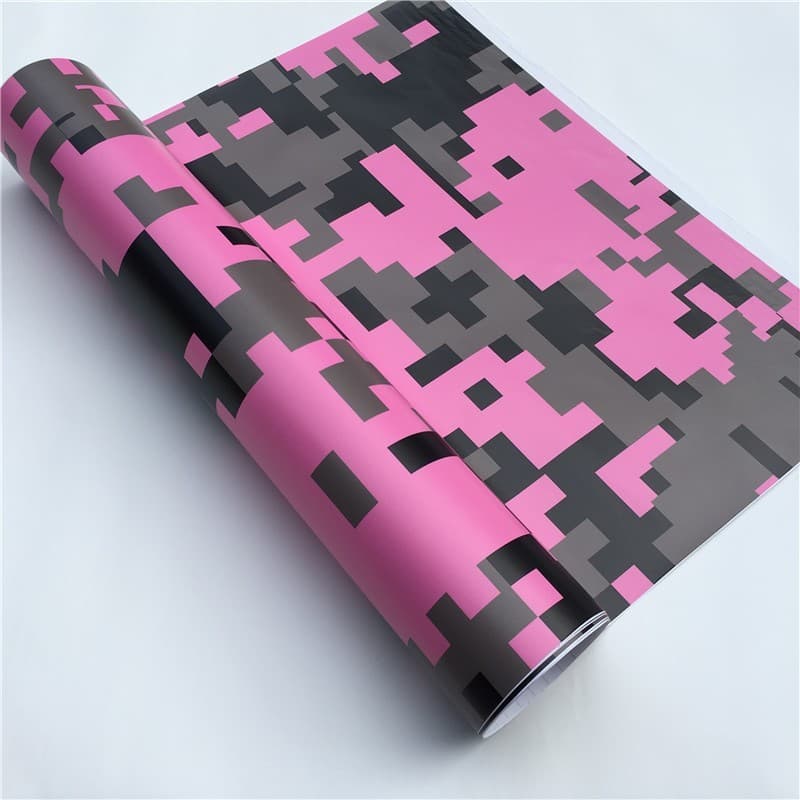 Película de camuflaje digital para cambiar color de superficie