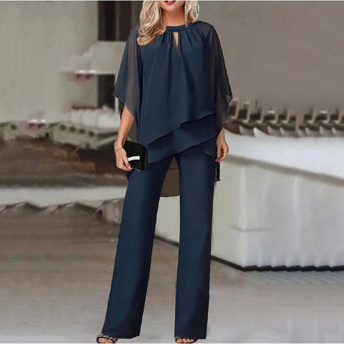 Conjunto suelto y casual de una pieza para mujer