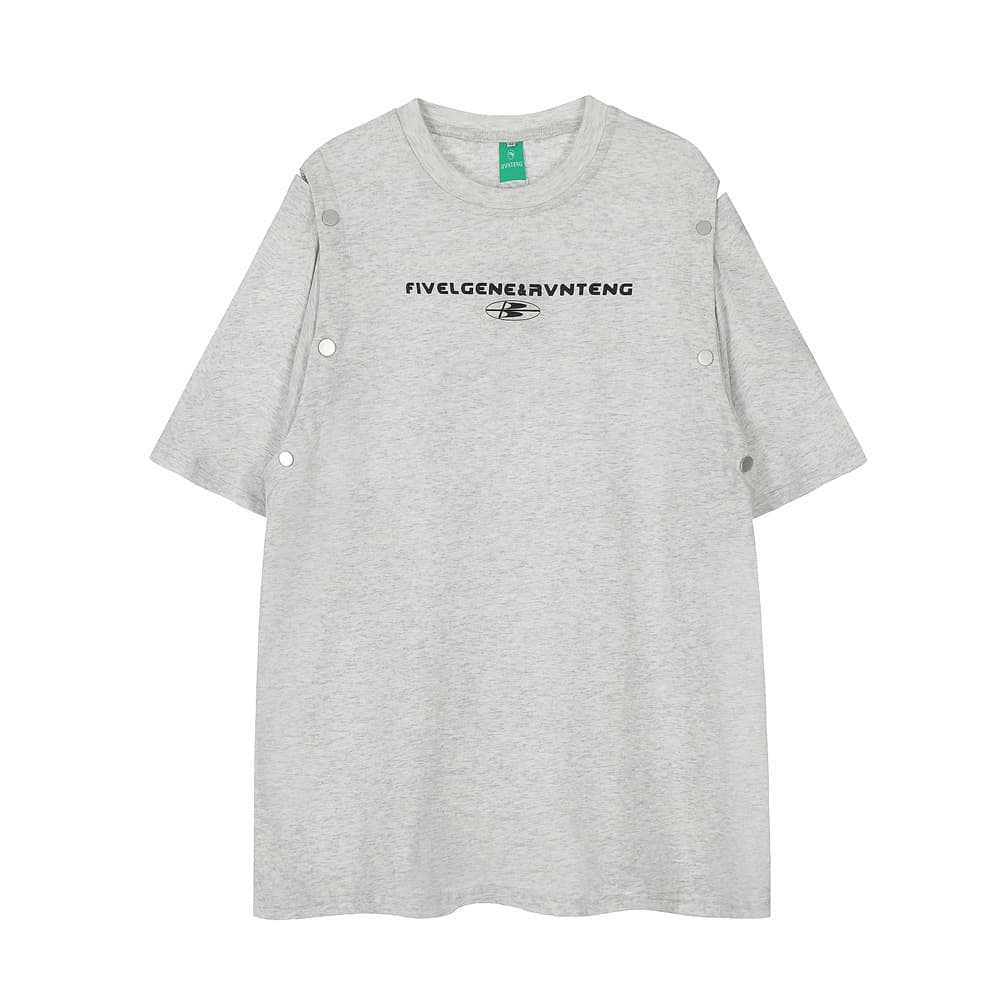 Camiseta de hombre con estampado de letras