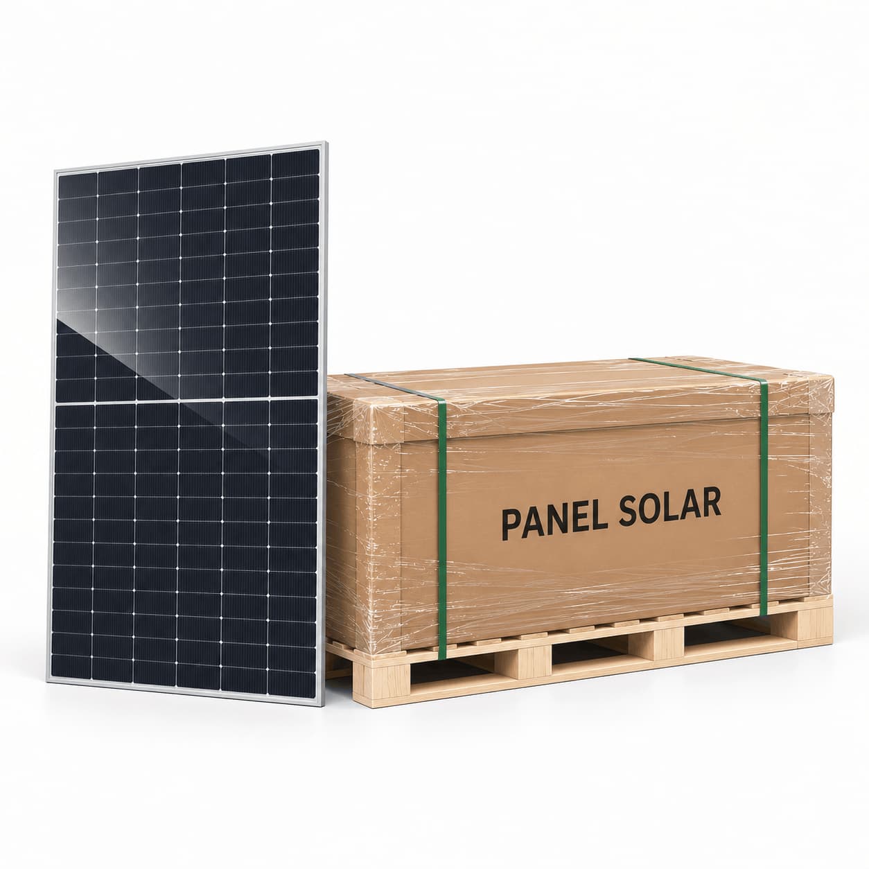 Pallet - Panel Solar Bifacial NE Solar 710W (31 Unidades)