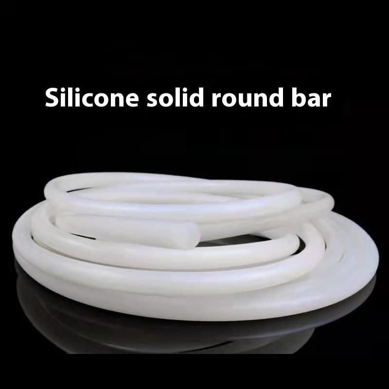 Barra de silicona redonda resistente al agua