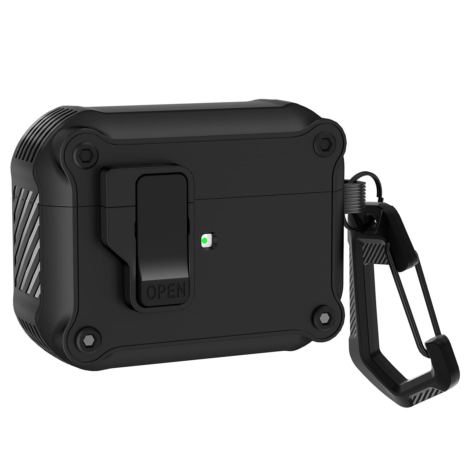 Estuche protector para AirPods estilo mecánico