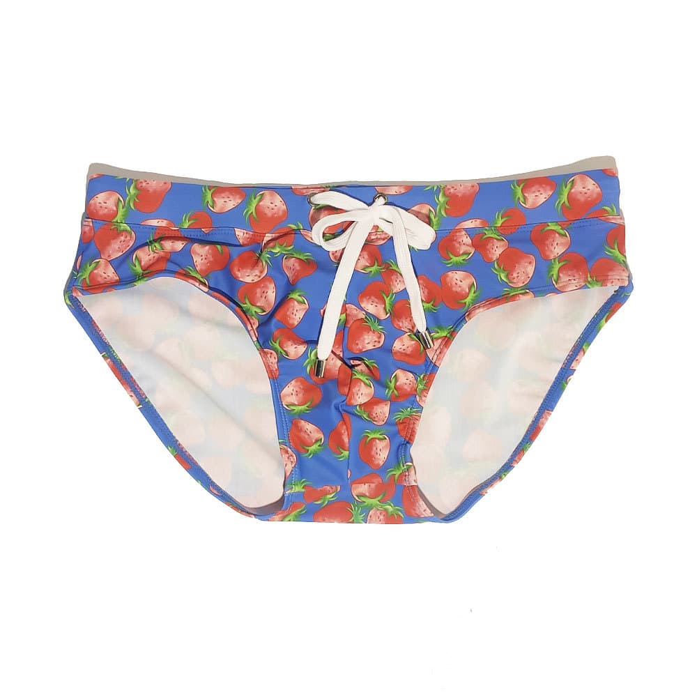 Calzoncillos estampado de fresa para hombre