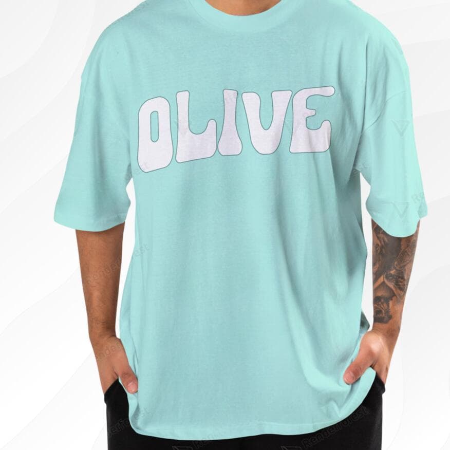 Camiseta casual con impresión digital de caricatura